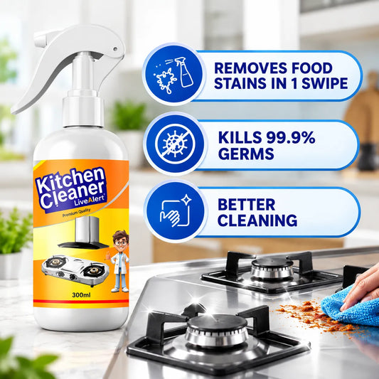 Best Kitchen Cleaner Spray 300ml – Oil & Grease Stain Remover